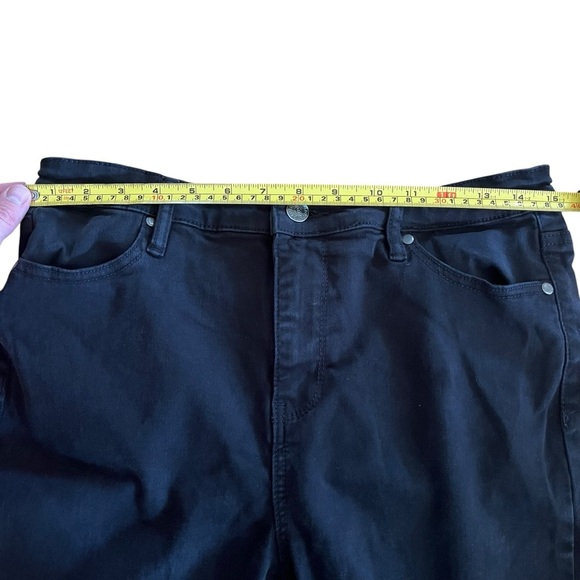 Buffalo David Bitton Black Skinny Jeans Women’s Size 8 Mid Rise Stretch Denim - Picture 5 of 13